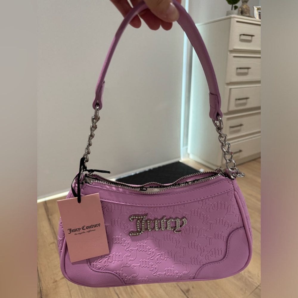 BNWT Juicy couture shoulder bag in pink/purple color
